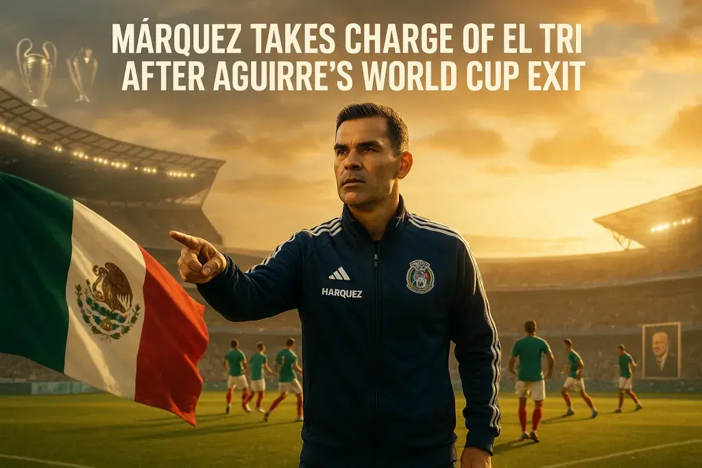 Márquez Takes Charge of El Tri After Aguirre's World Cup Exit