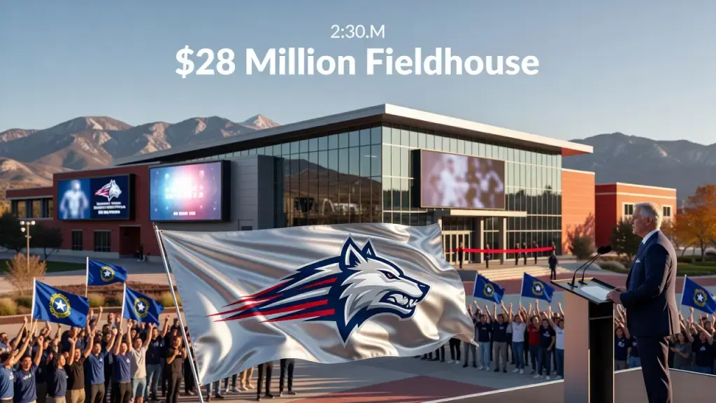 Nevada Unveils New Wolf Pack Brand Alongside Fieldhouse Debut