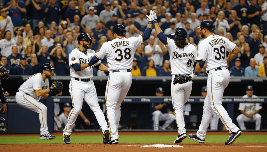 Brewers Rout Rays Behind Eight-Run Fifth, Lead Series 3-0