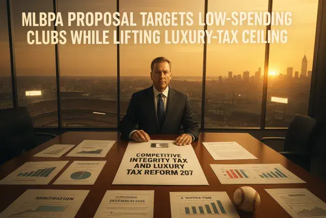 MLBPA proposal targets low-spending clubs while lifting luxury-tax ceiling