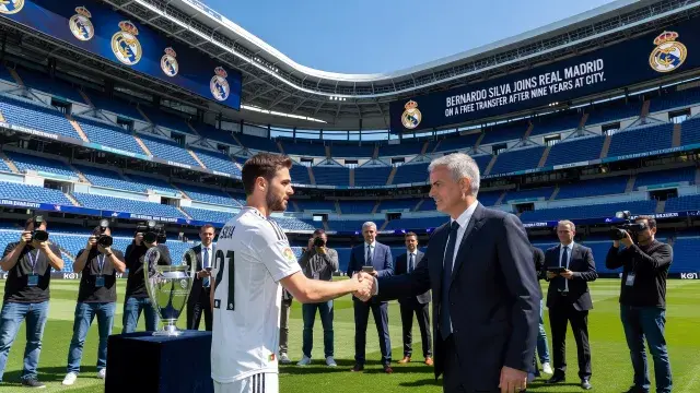 Bernardo Silva Joins Real Madrid on a Free Transfer After Nine Years at City
