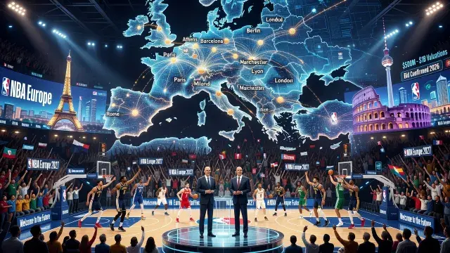 NBA Europe Takes Shape as 12 Target Cities and 2027 Launch Date Come Into Focus