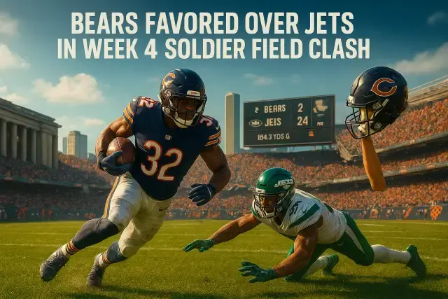 Bears Favored Over Jets in Week 4 Soldier Field Clash